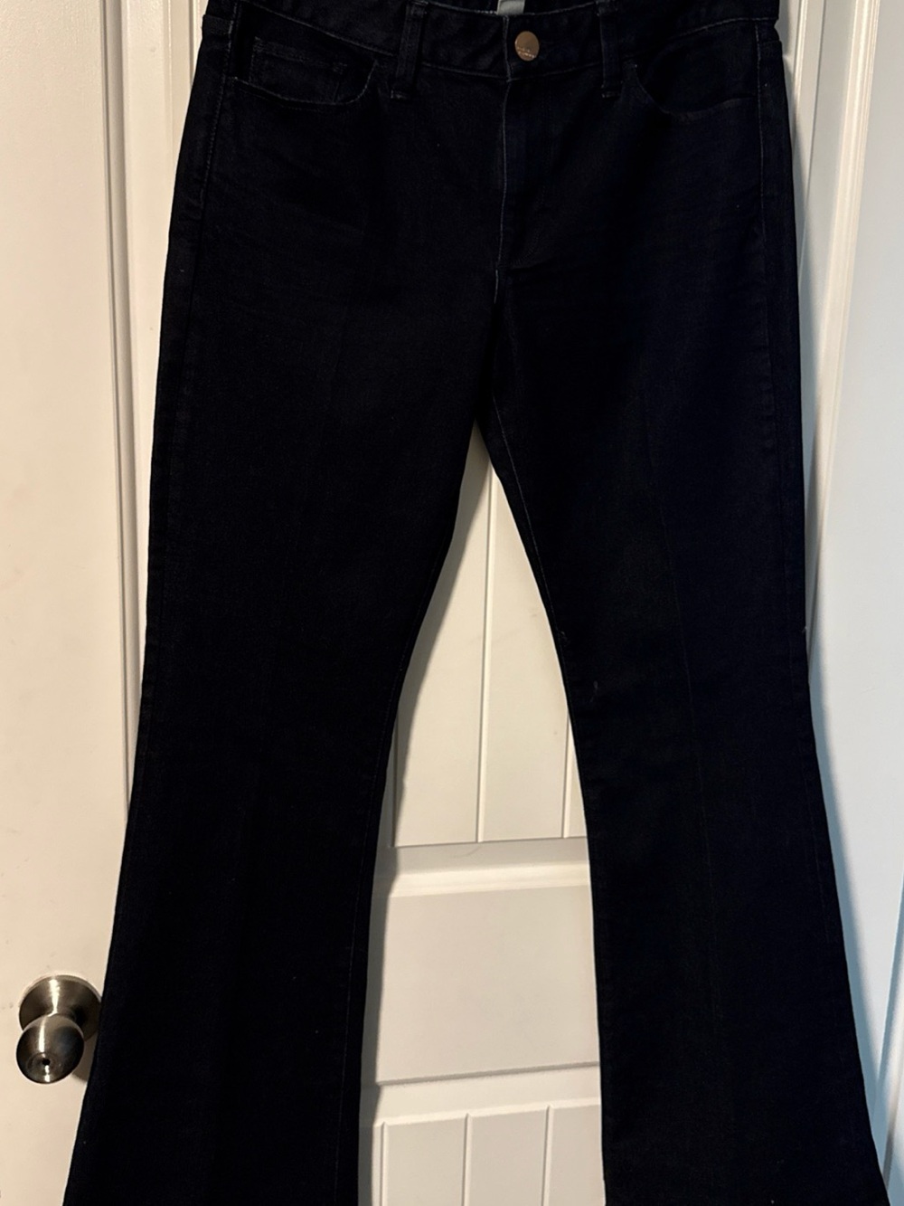 Banana Republic Women's Dark Wash Black Bootcut Jeans Sz 29